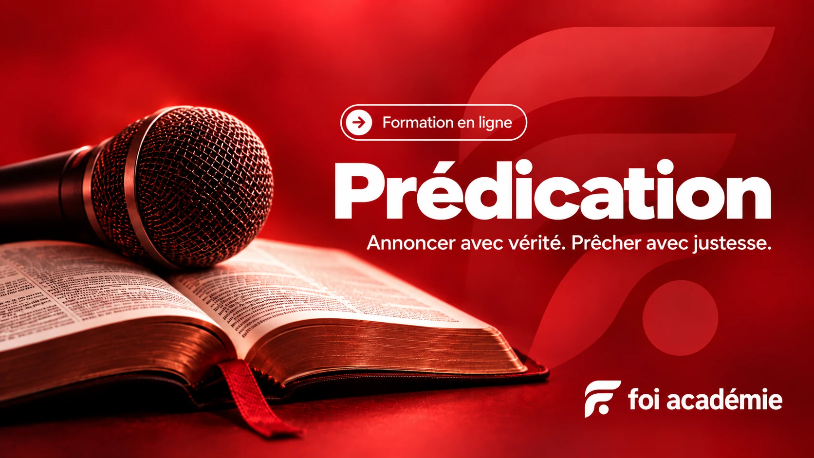 Couverture de formation Prédication